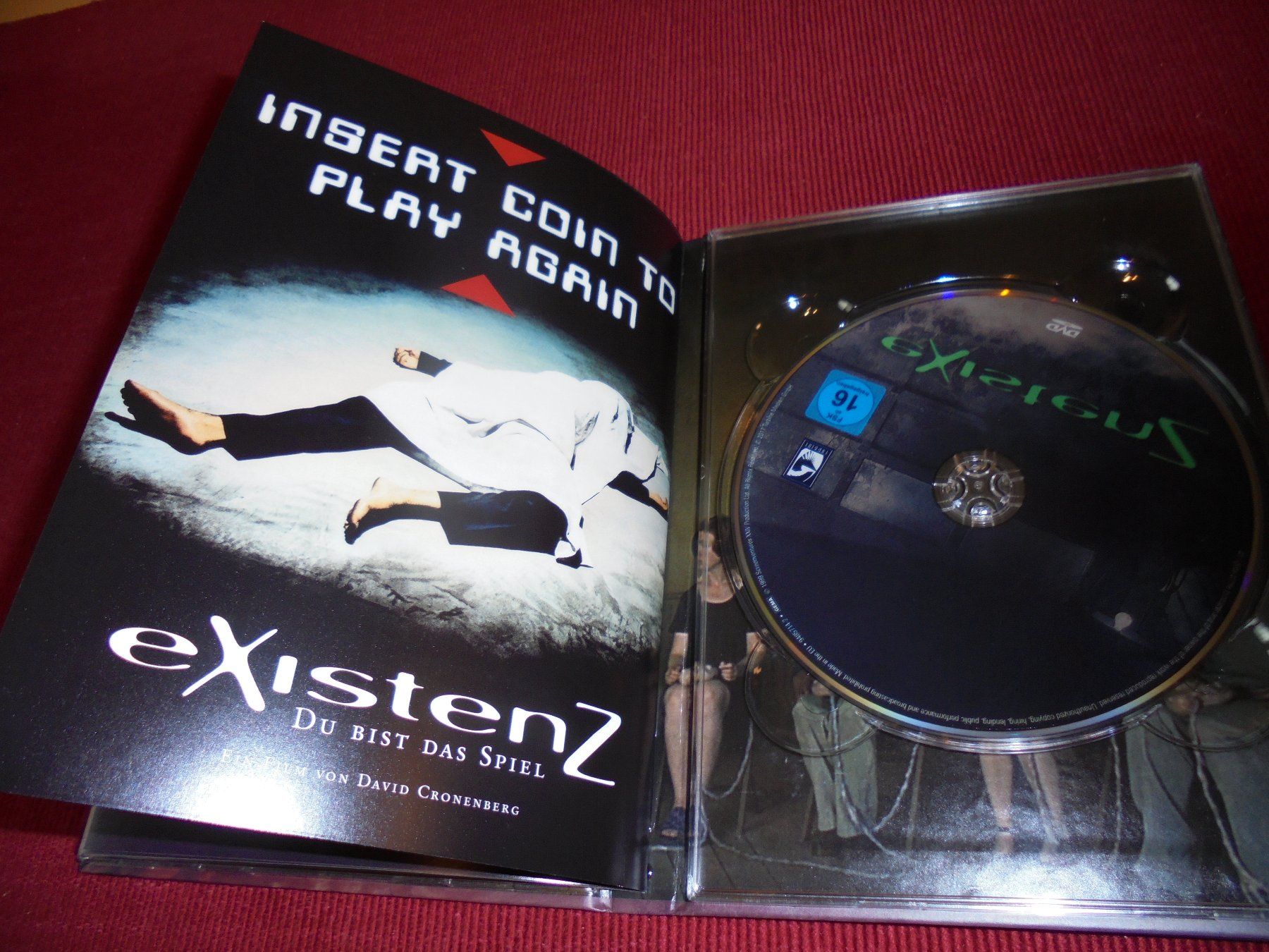 Alle DVDs: Mediabook EXISTENZ david Cronenberg / RAR! Lim. – Neu (gemäss Beschreibung) aus Wattenwil von Firebird1 7