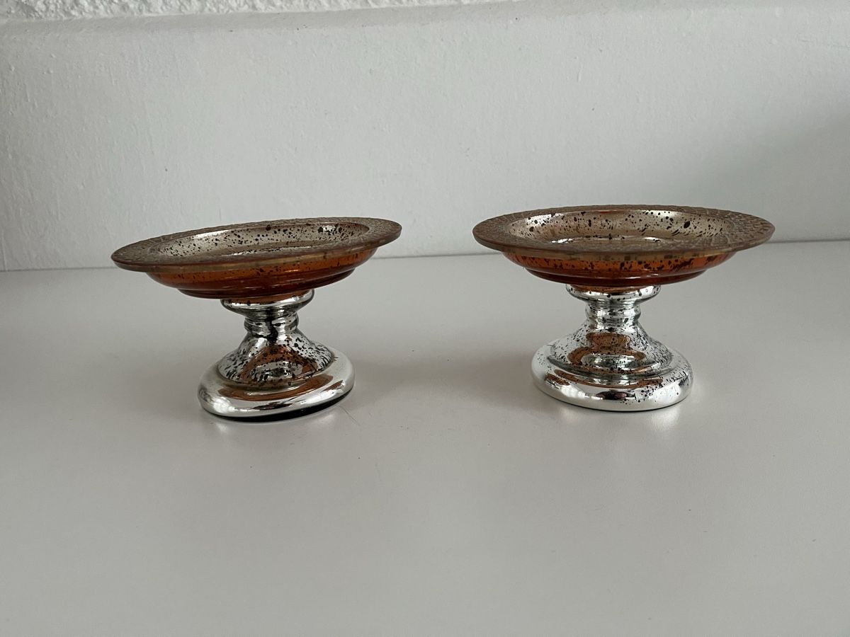 Tutte le decorazioni: 2 Standfuss-Schälchen aus Glas – Usato da Wetzikon ZH venduto da seli03 3