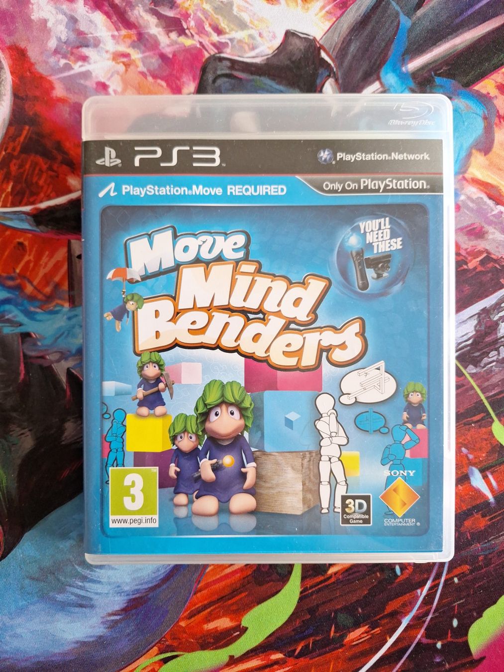 Sony Spiele: Move Mind Benders PROMO Disc - PS3 - Presse – Gebraucht aus Altstätten SG von GGsGameshop
