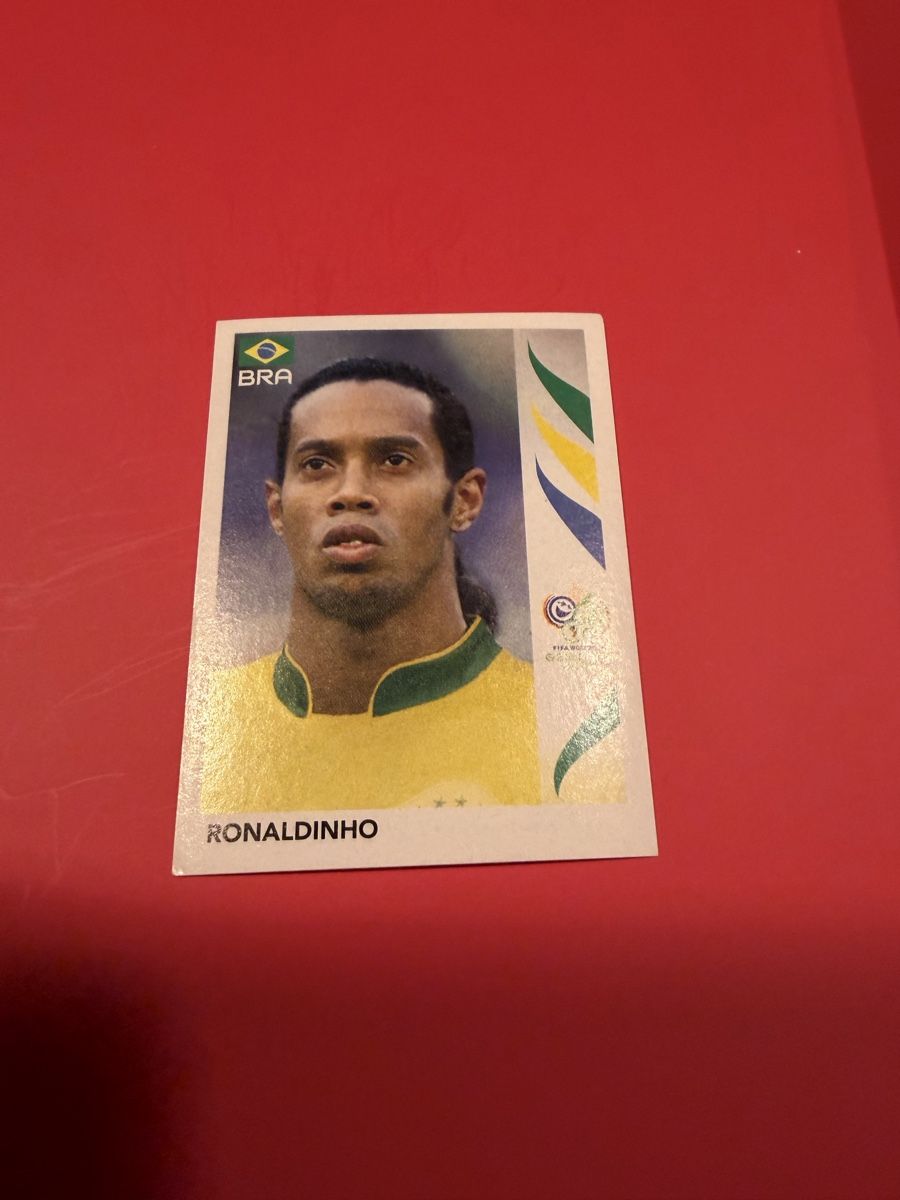 Panini Carte collezionabili: Ronaldinho panini WM 2006 – Usato da Treyvaux venduto da goali1fcea
