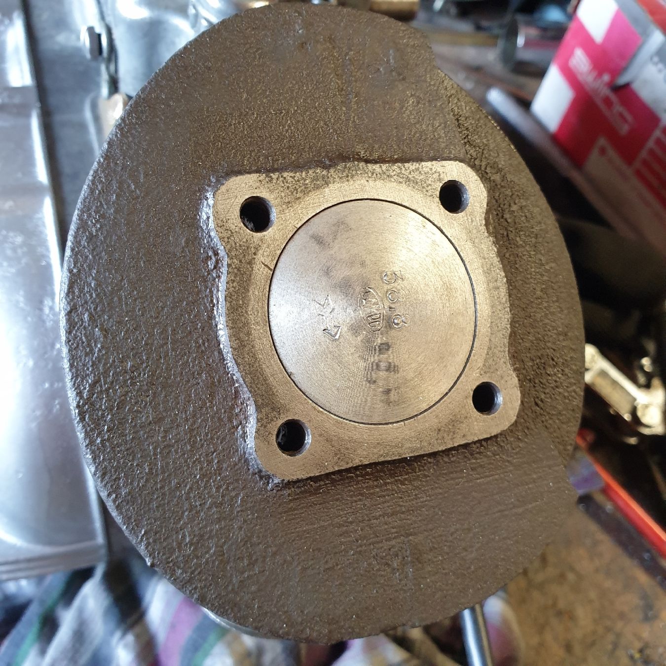 Sachs Mofa-Ersatzteile: Motor Sachs Saxonette 502 Automatic – Gebraucht aus Carabbia von  2