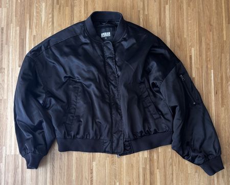 Schwarze Damen Bomberjacke Urban Classics – Gr. M