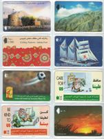 8 Telefonkarten Oman