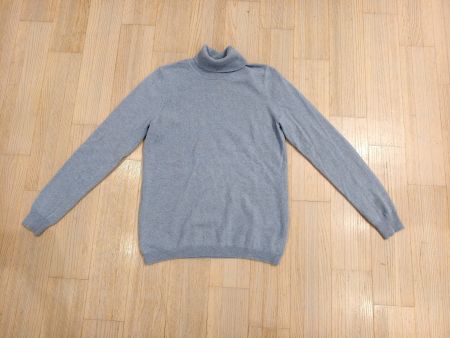 Pullover Blau Wolle Kaschmir