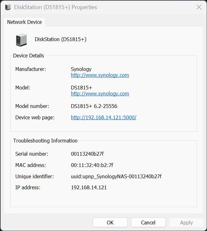 Synology Serveurs: Synology DS1815+ – D'occasion à Hagenwil b. Amriswil par Schildi014 4