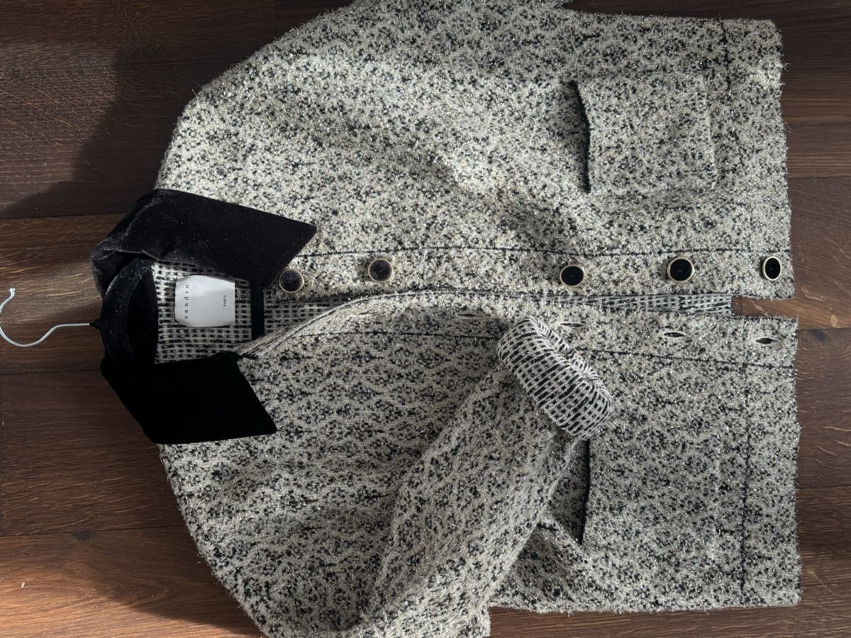Sandro Vestes: Sandro Jacke Strickjacke Jacket Size 2 – D'occasion à Zürich par vivianenana 3