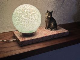 Art-Déco Nachttischlampe