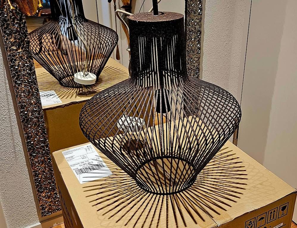 Lampadari & plafoniere: LOFT Hängeleuchte E27, Metall rost – Usato da Arbon venduto da my_shopping