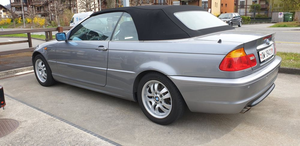 BMW 325i cabrio keine kratze alle orginal ab MFK 14.05.2022