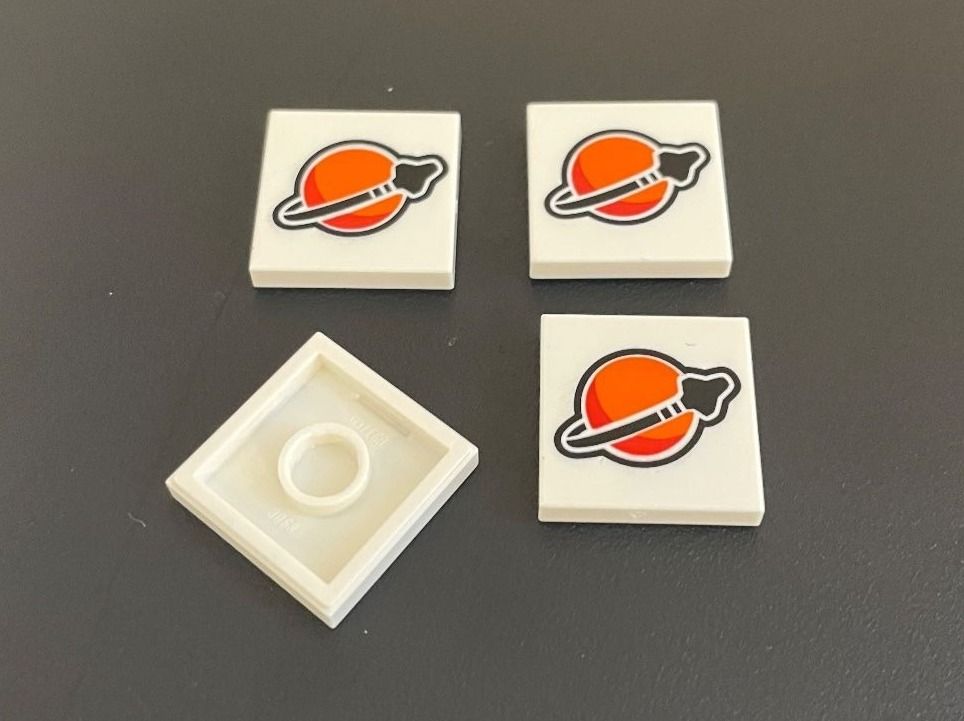 Lego Kit di costruzioni: 4x LEGO Fliesen 2x2 Space NEU – Nuovo (secondo la descrizione) da Lengnau AG venduto da Chefe43 1