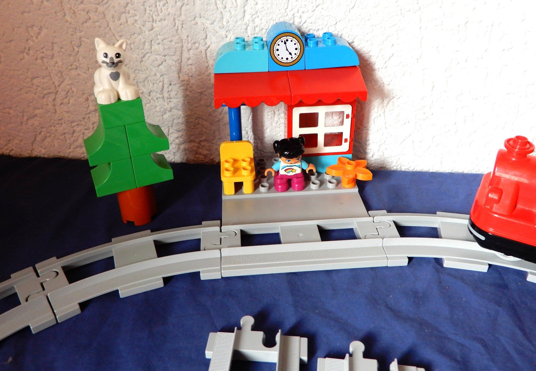 Lego Kit di costruzioni: Duplo Dampfeisenbahn 10874 + Auto + Müllabfur – Usato da Senèdes venduto da tintinette43 5