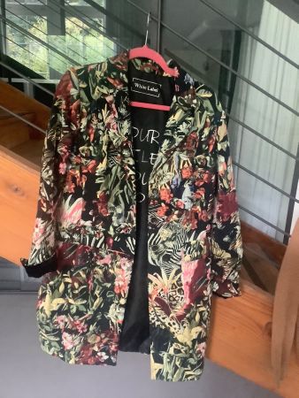 White Label Sommerblazer, Gr. 38, Blumenmuster, Top Zustand