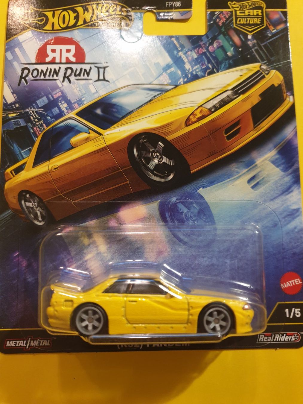 Hot Wheels NISSAN SKYLINE GT-R (R32) PANDEM (Neu und originalverpackt