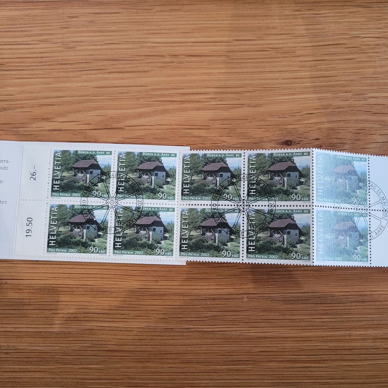 Tous les timbres: Markenheftchen Carnet De Timbre Pro Patria 2002 – D'occasion à Biel/Bienne par Destockweb 2