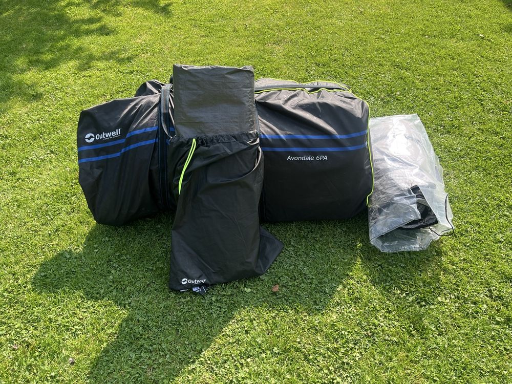 Outwell Zelte: Luftsäulen-Grossraumzelt - Camping Spass! – Neu (gemäss Beschreibung) aus Boswil von spengler90 5