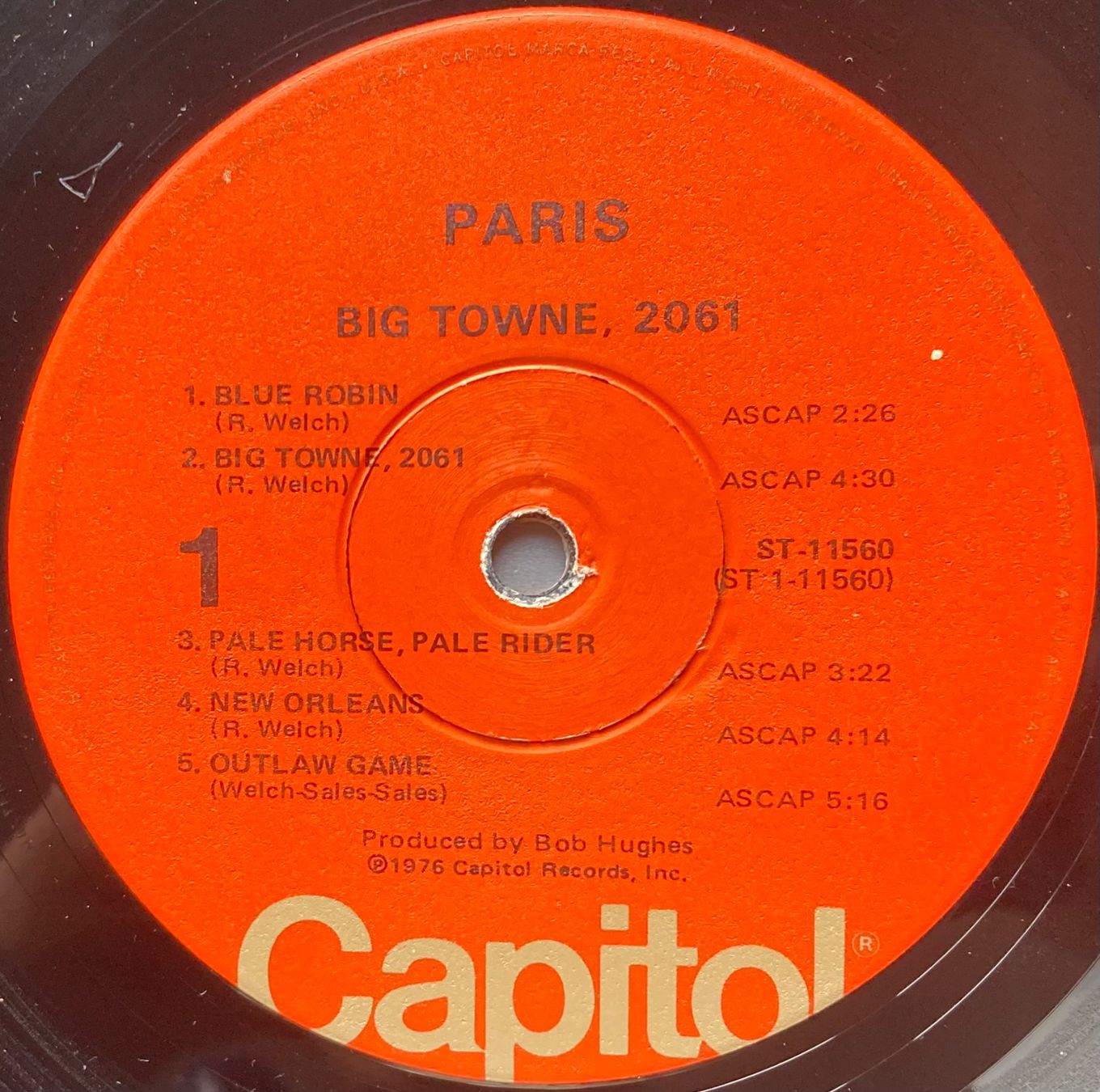 Vinyles: PARIS - BIG TOWNE – D'occasion à Poliez-Pittet par Newtown-Records 3
