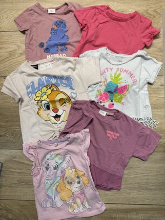 6x T-Shirts für Mädchen, Größe 92, Zara,… 🎀
