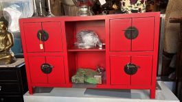 Chinesisches Sideboard Rot | LIQUIDATIONSVERKAUF