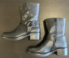 Bottes d'hiver noires-taille 37, parfait état!