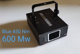 Mini Party-Laser Blau 450 nm 600mW dmx