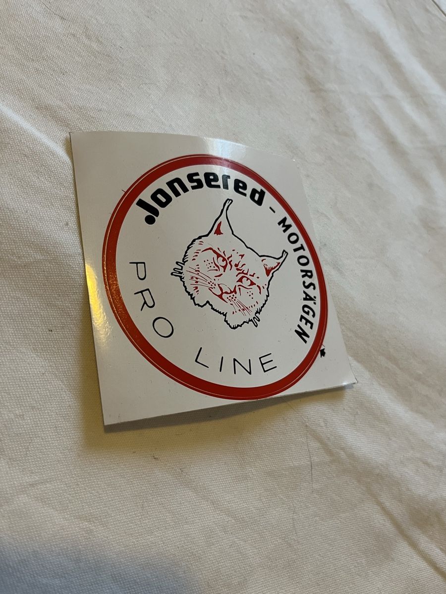 Autocollants: Jonsered Sticker Newoldstock – Neuf (Voir description) à bretzwil par nightflasher
