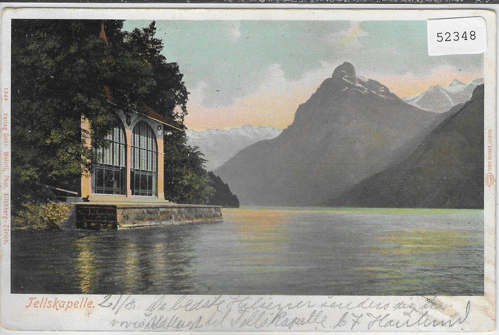 Cartes postales: Tellskapelle 1902 – D'occasion à Ettingen par Kartenplanet