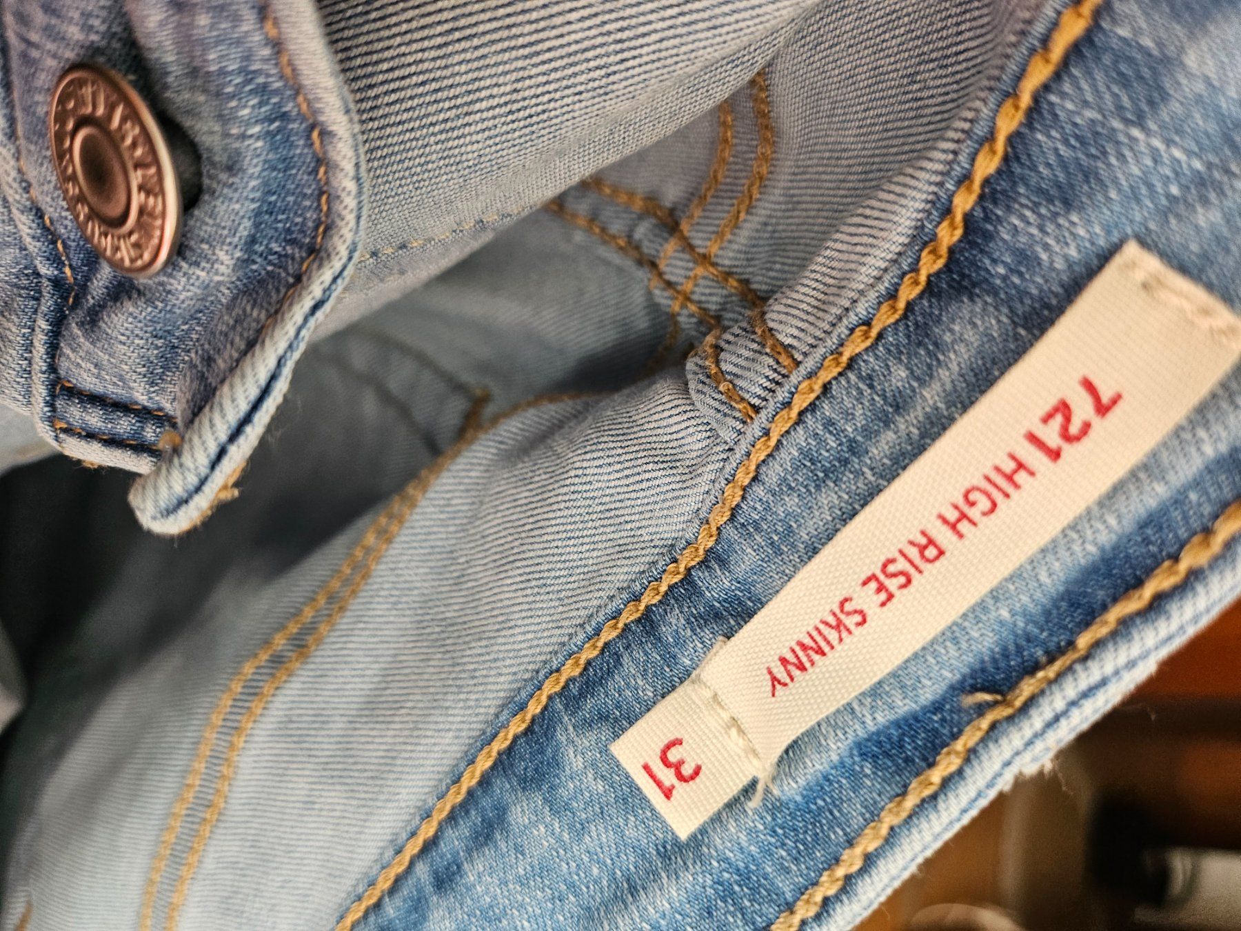 Levi's Jeans: Levi's High Rise Skinny gr 31 – Usato da Zermatt venduto da ancise 1