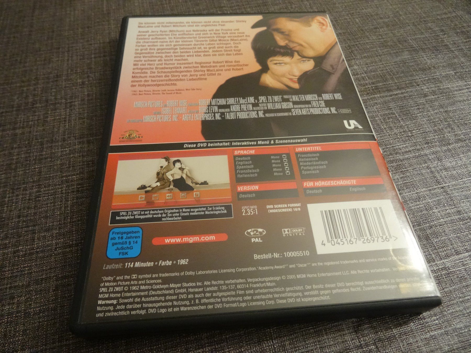 Alle DVDs: Spiel zu Zweit DVD – Gebraucht aus Olten von Disc-Verkauf 2