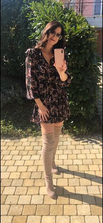 Zimmermann Kleid Gr. 3 Floral Schwarz