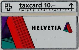 10.- HELVETIA Versicherung St. Gallen - rare Kunden Taxcard