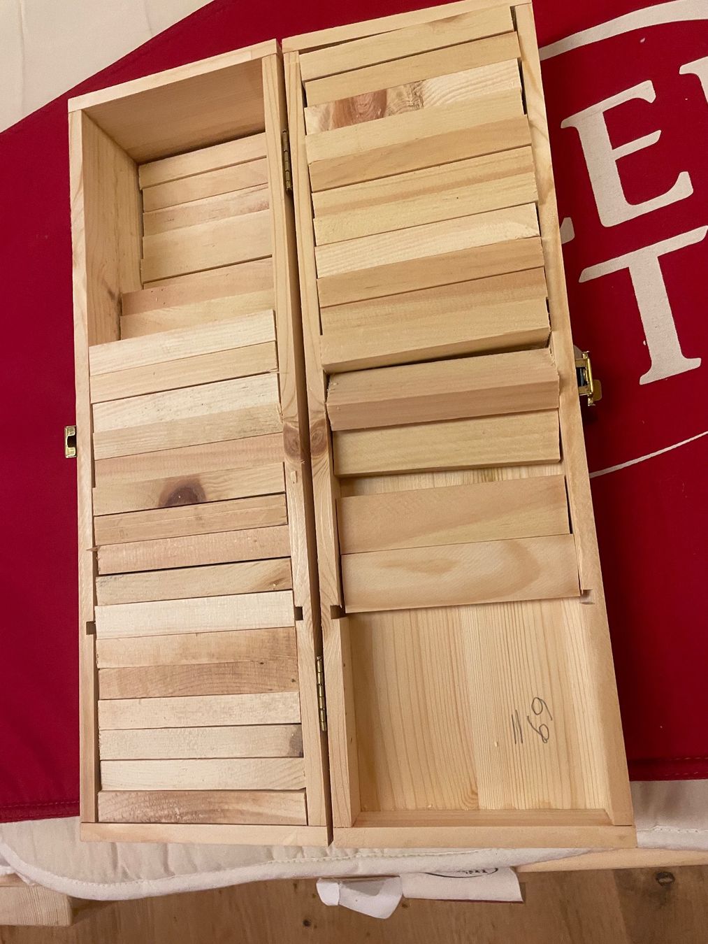 Holzartikel: Arvenholz - Zirbe -- Bausteine , als Duftspender , Jenga ... – Neu und originalverpackt aus Illnau von HolzmanufakturIllnau 1