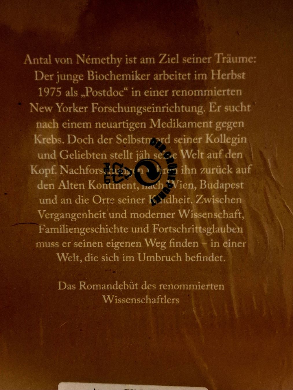 Bücher: Gottfried Schatz: Postdoc - Spannender Roman, neu & OVP – Neu und originalverpackt aus Spreitenbach von Laloca8 1
