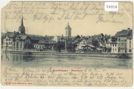 Schaffhausen - Rheinquai