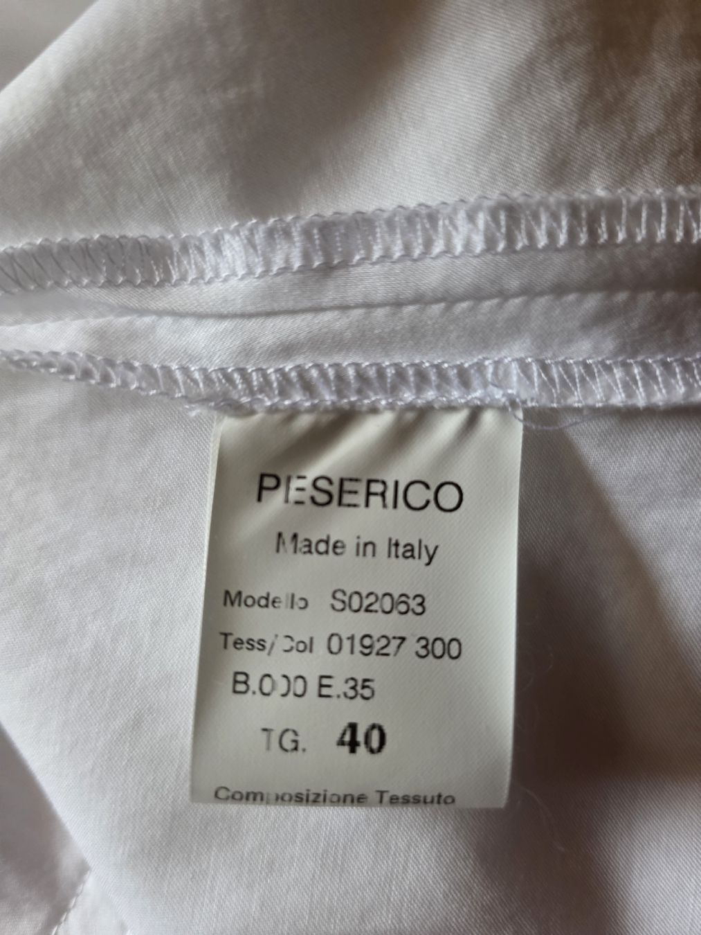 Peserico Robes: Abito bianco Peserico – D'occasion à calpiogna par dadalter 8