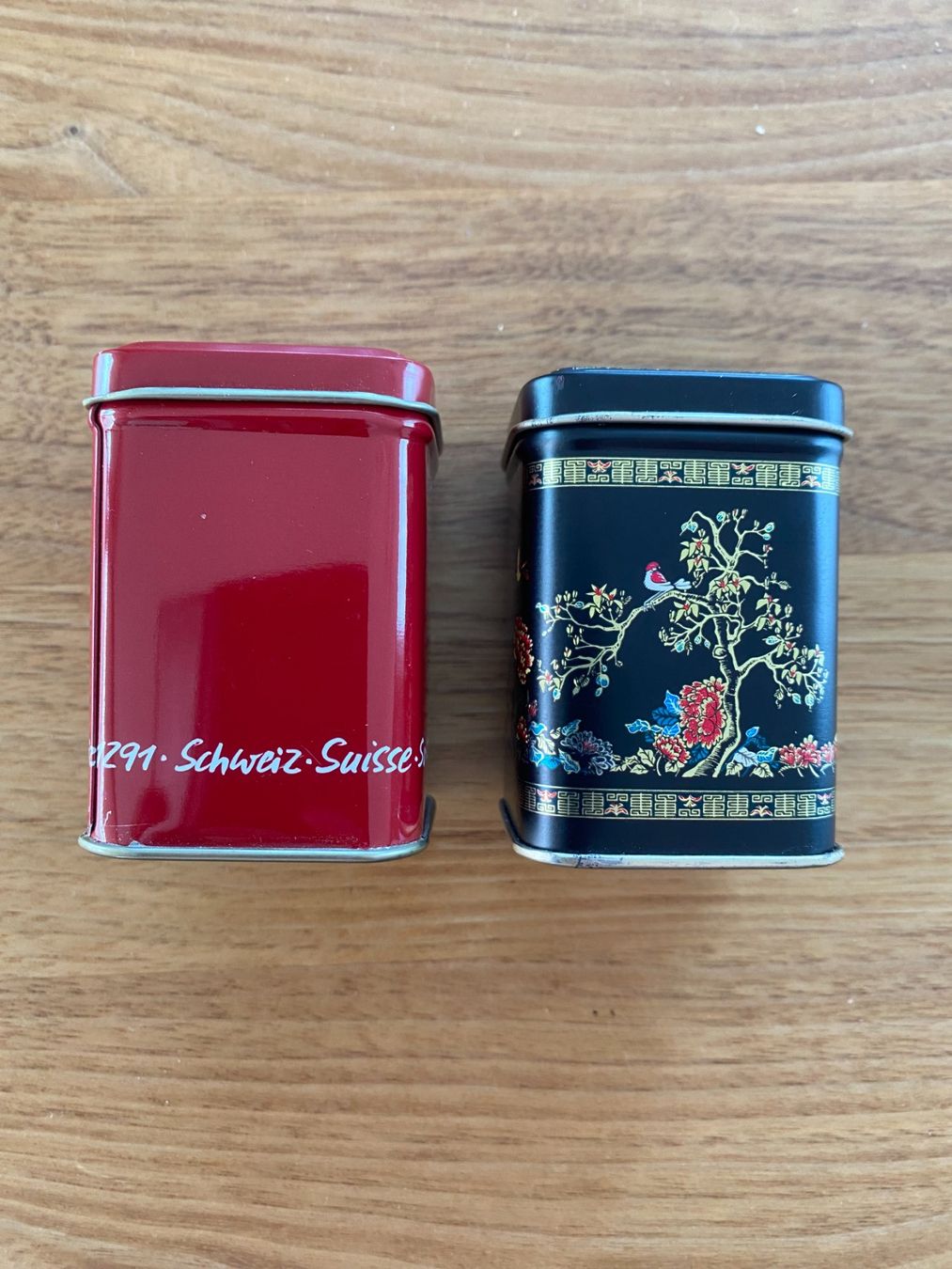 Sonstige Dekorationen & Accessoires: Blechdosen klein - 2 Stück – Gebraucht aus Gerolfingen von bac_287t 2