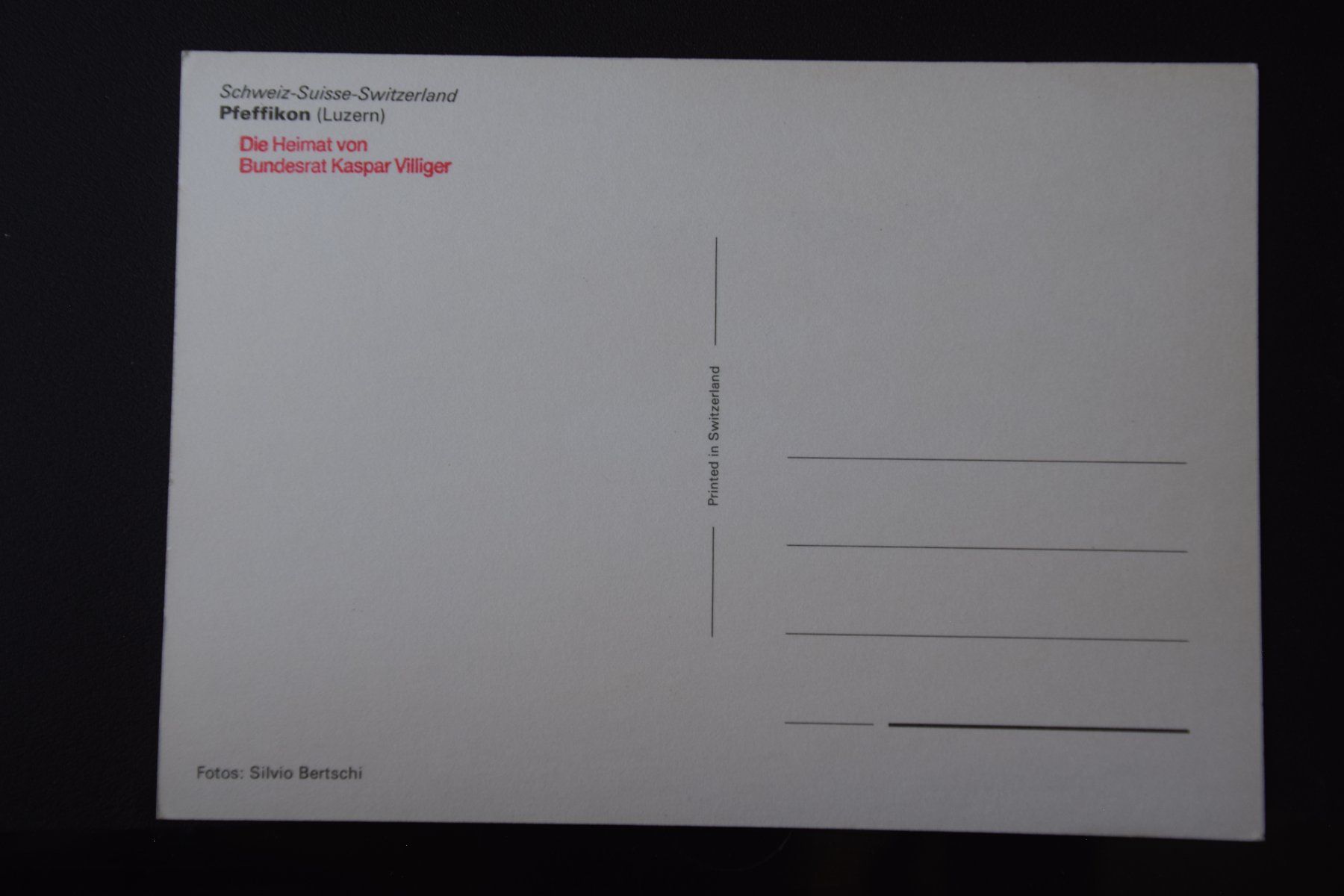 Cartoline postali: AK Luzern, Pfeffikon – Usato da Luzern venduto da CH2018 1