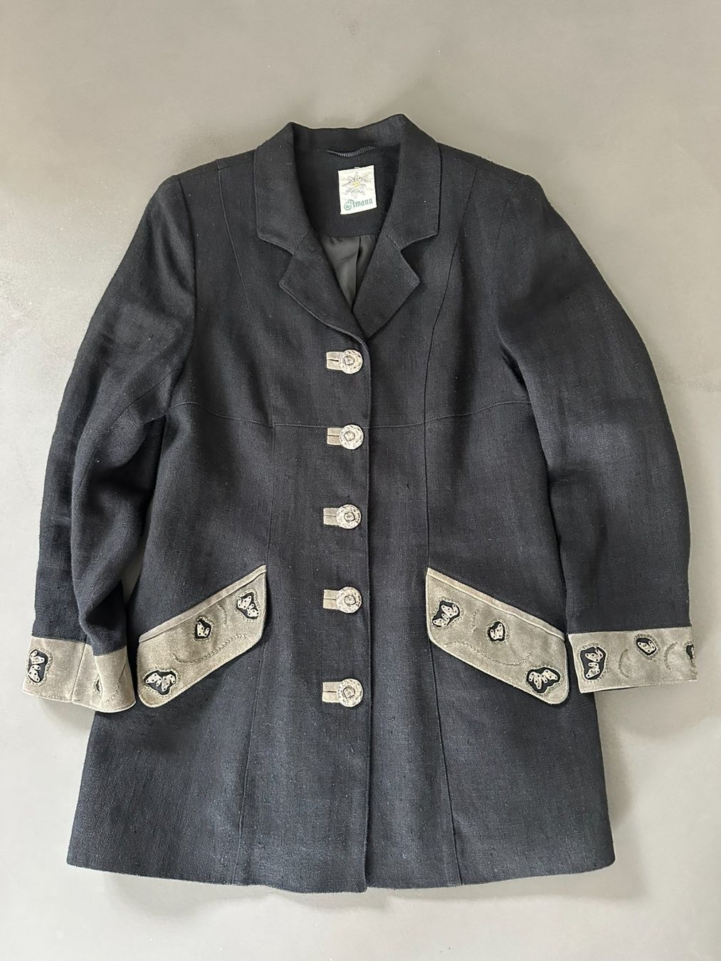 Giacche: Amann Gehrock Longblazer Leinen Gr. 40 – Nuovo (secondo la descrizione) da Fehraltorf venduto da Swisscollector