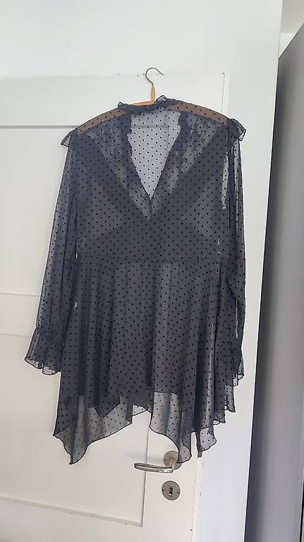 Chemisiers: Schwarze, transparente Bluse – D'occasion à Zürich par aba_6b6j 1