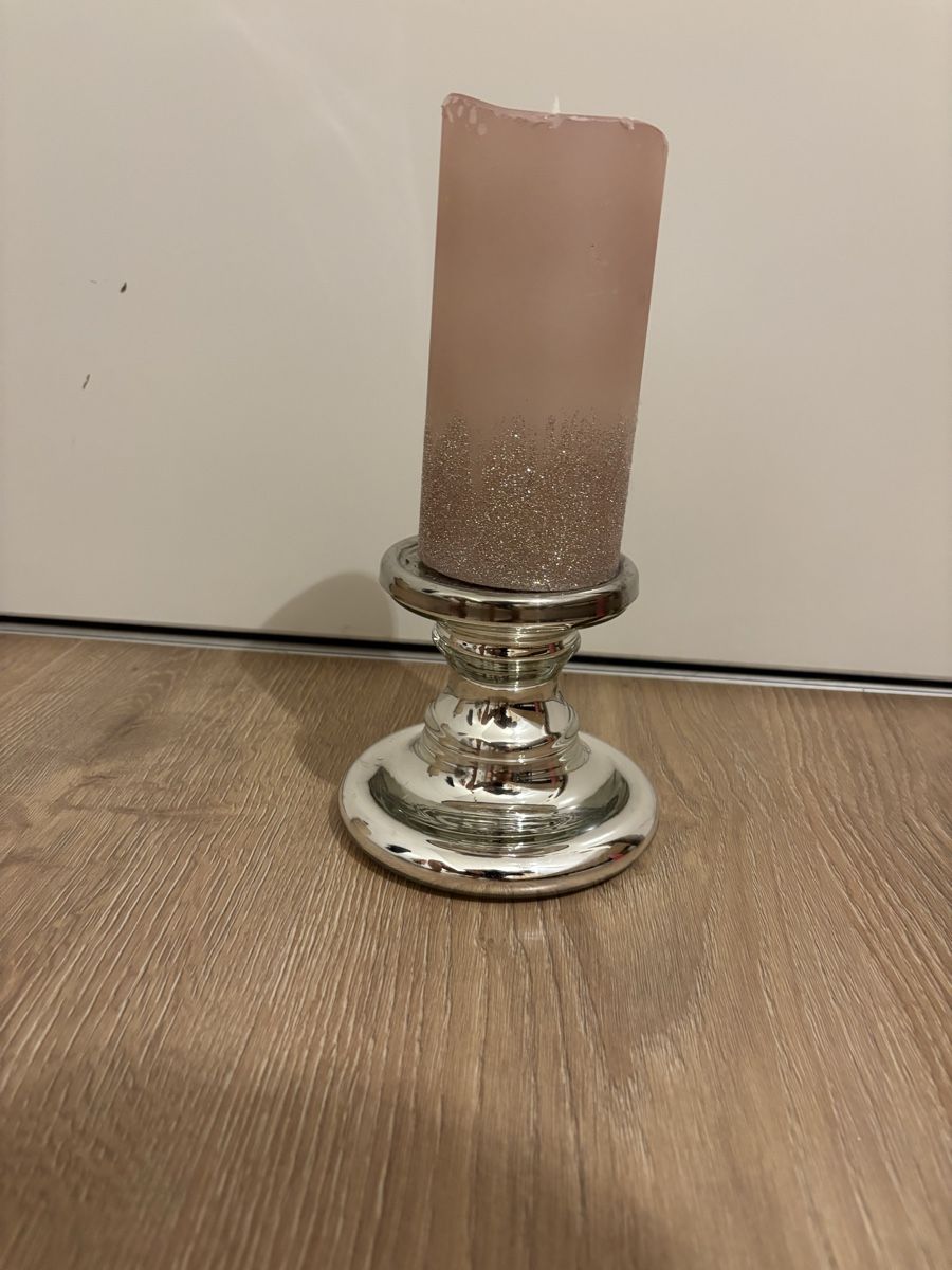 Bougeoirs: Kerzenständer mit LED Kerze  – D'occasion à Lyss par Sarah0116