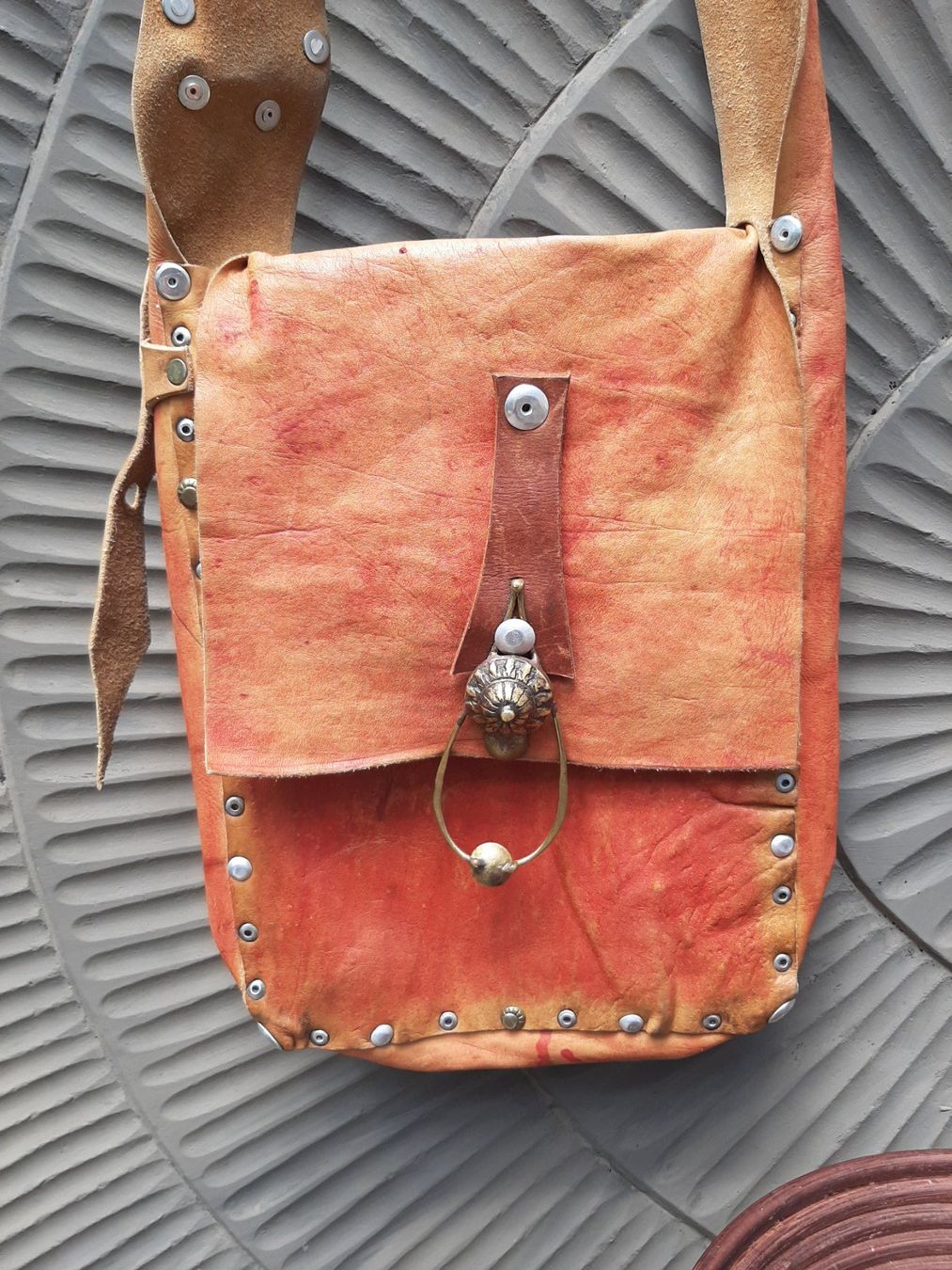Taschen: lässige boho Leder Tasche Handwerkskunst Handwerkermarkt – Gebraucht aus Bern von Preloved.Nile.4.Sale 1