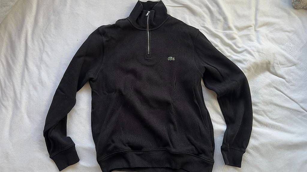 Lacoste Maglioni & Felpe: LACOSTE Pullover Reissverschluss Stehkragen Gr. M – Usato da Thun venduto da mas_p66x