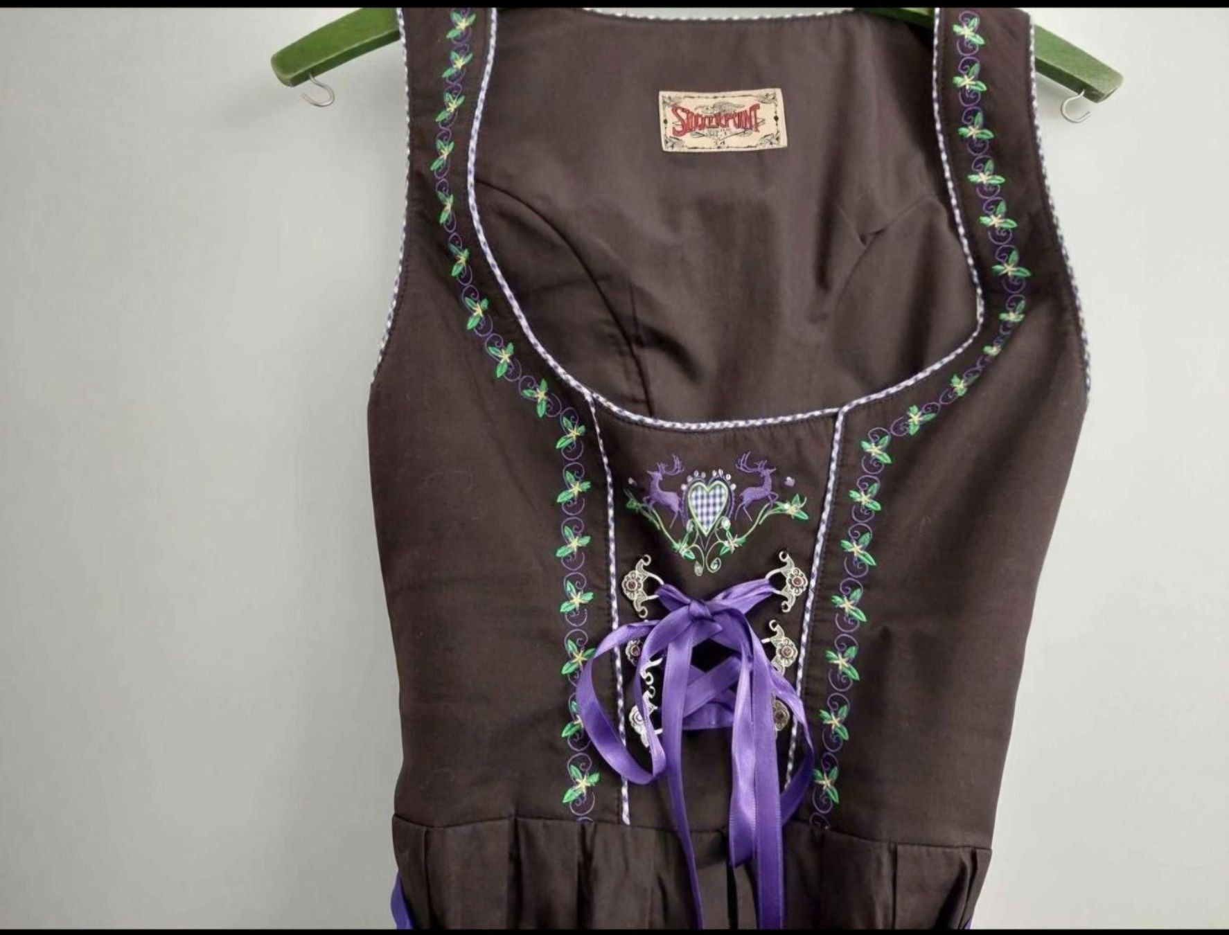 Kleider: Stockerpoint Dirndl braun/violett Gr. XS / 34 – Gebraucht aus Mels von Aloha86 4