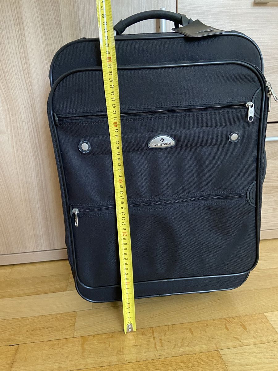 Samsonite Valigie: SAMSONITE REISETASCHE MIT ROLLEN 55 CM – Nuovo (secondo la descrizione) da Zürich venduto da schneeflocke303 2