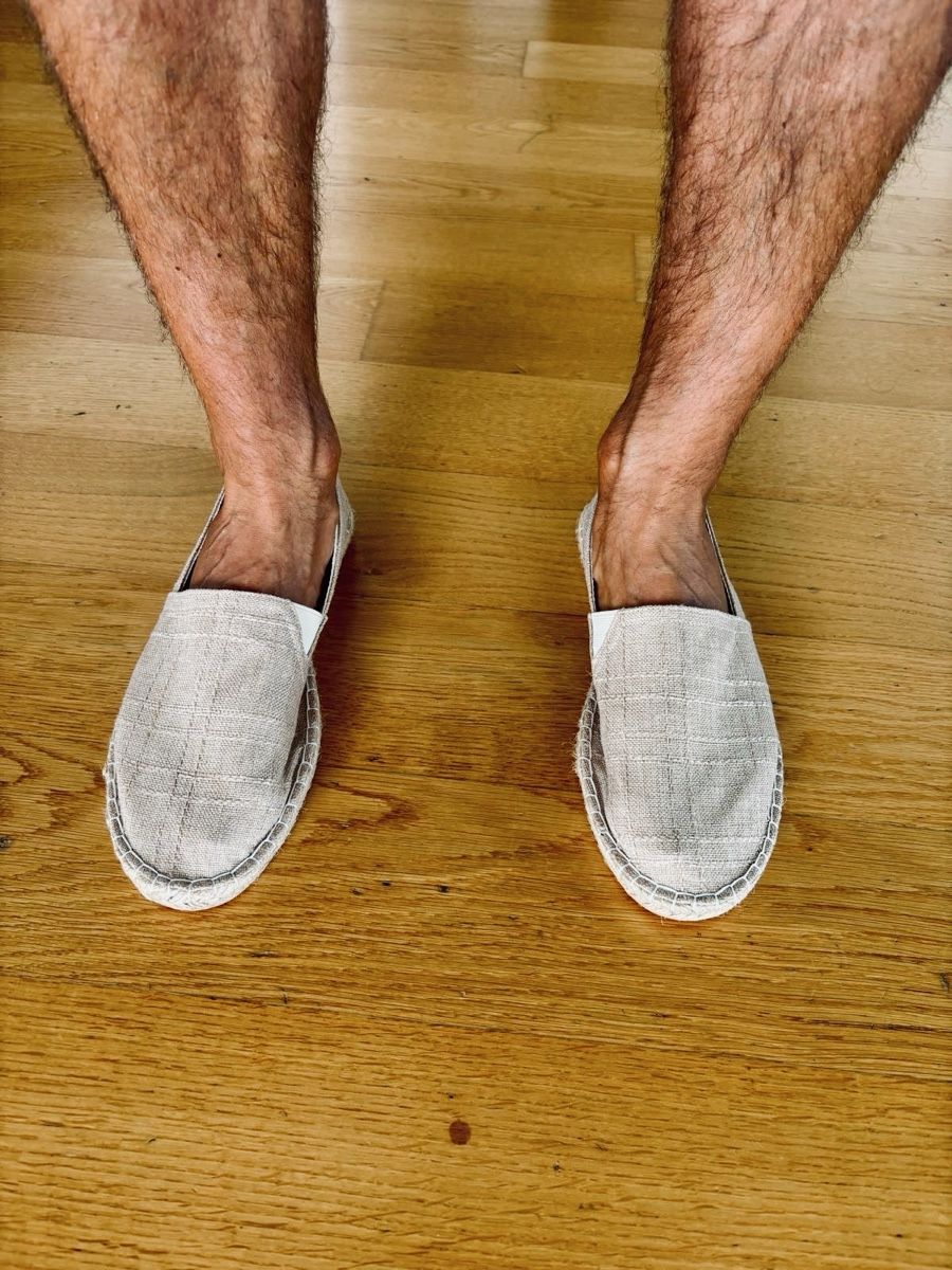 Herrenschuhe: Sommer Espadrilles - Bequem und stilvoll, Grösse 45 – Neu (gemäss Beschreibung) aus Schlieren von Bindiana 1