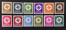 Deutsches Reich Dienstmarken 1942**