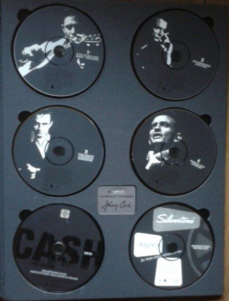 CD: Cash Johnny: The Legend 5 CD Box – Nuovo e nell'imballaggio originale da Steinhausen venduto da Vilivinili 1