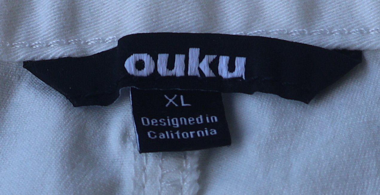 Pantaloni: Short blanc de marque OUKU taille XL – Nuovo (secondo la descrizione) da Chancy venduto da luc_979s 2