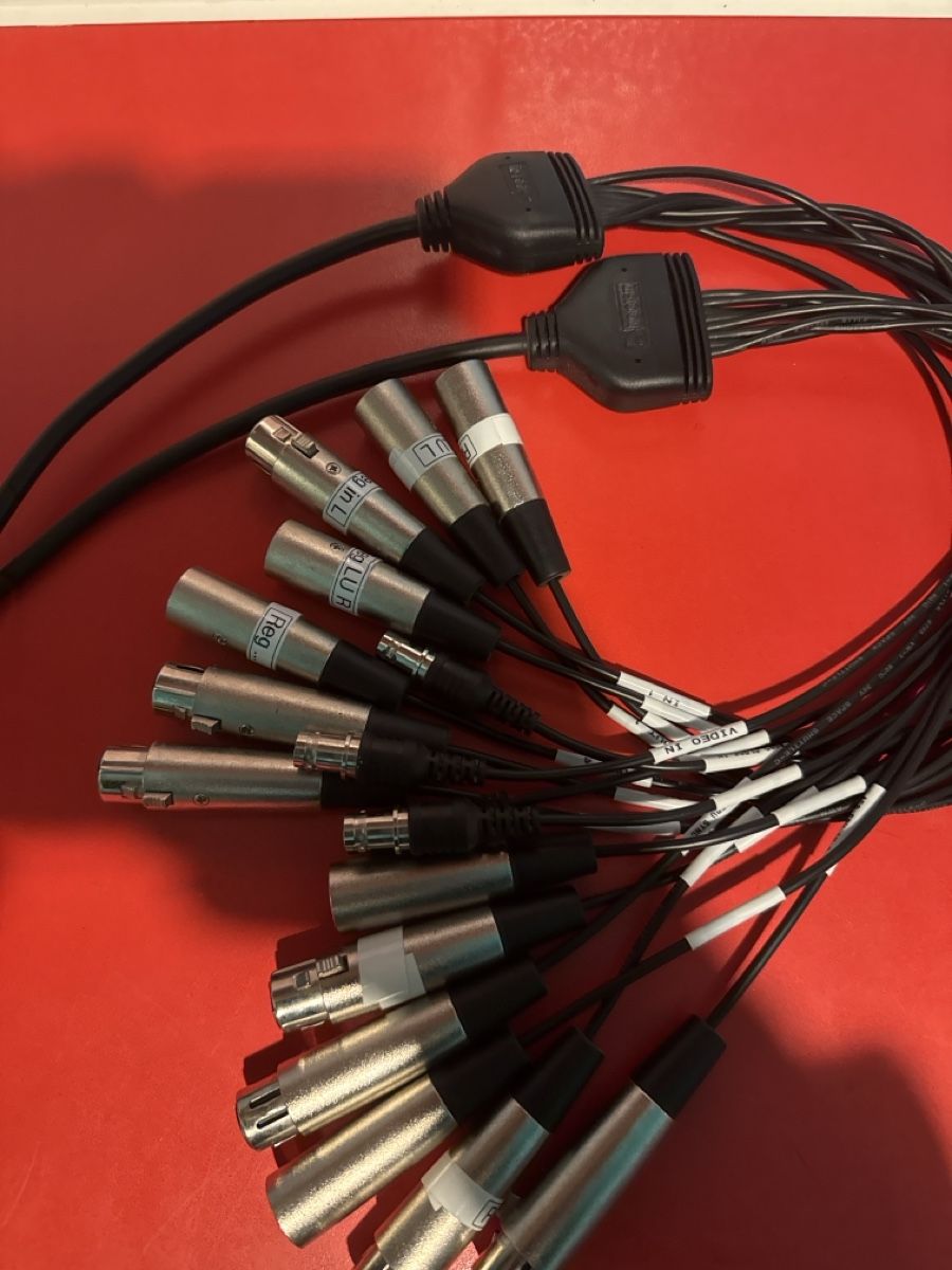 Cavi: Digigram DB25 auf XLR Multicore 2×8 Kanäle – Usato da Luzern venduto da JAYJAY-LEMMING
