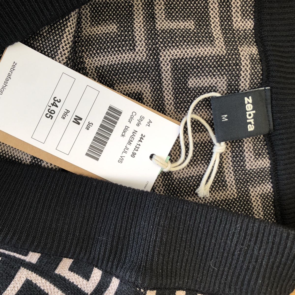 Zebra Gonne: Langer Bleistift Stoff-Rick mit Seitenschlitz – Nuovo (secondo la descrizione) da Gamprin venduto da Minabal 2