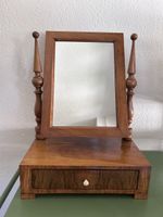 Biedermeier Psyche Schminktisch Nussbaum furniert